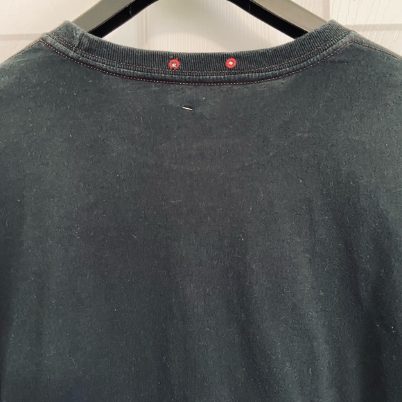 WOMEN'S VINTAGE DIESEL CLASS OF 78 S-S RELAXED T-SHIRT BLACK US SIZE LARGE (L) - Picture 5 of 7